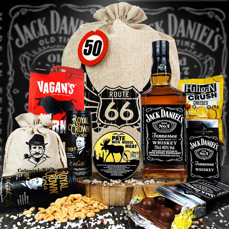 Geschenkesack mit Jack Daniels n7