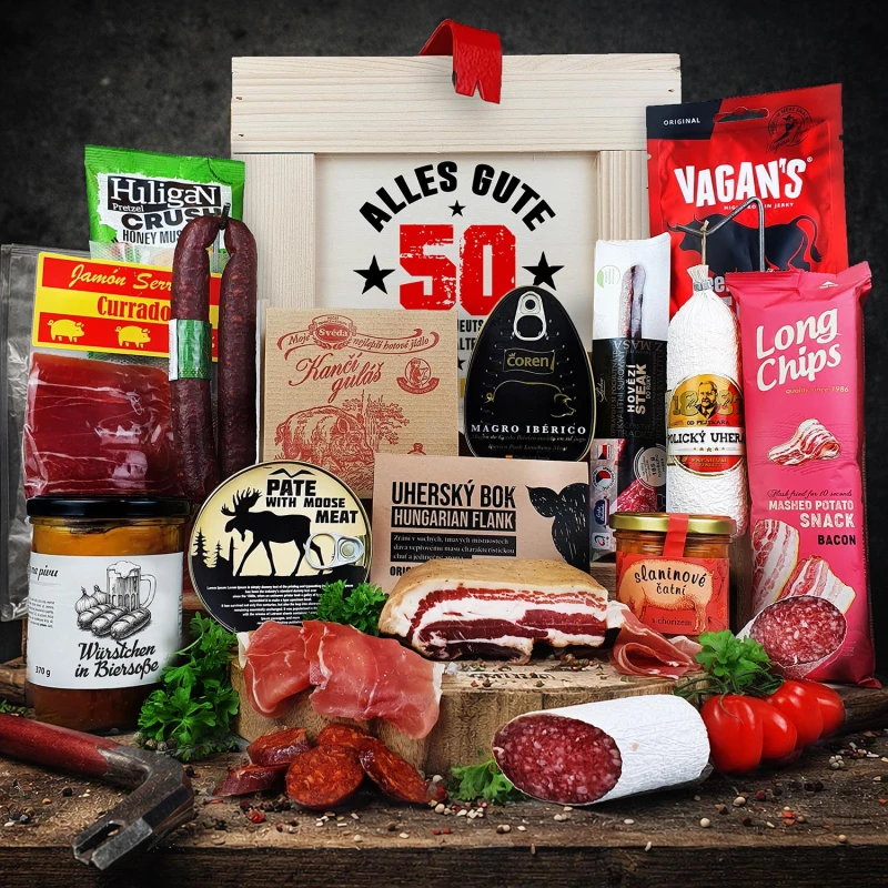 Gourmet-Kiste mit Speck XL